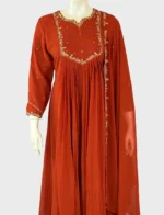 Women's Party Gown in Georgette – W1062G