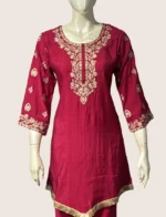 Maslin Silk Suit Set - SYW1011C