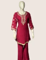 Maslin Silk Suit Set - SYW1011C