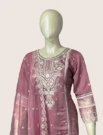 Roman Silk & Organza Suit Set - SYW1013