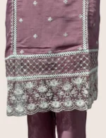 Roman Silk & Organza Suit Set - SYW1013