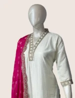 Muslin & Chinon Suit Set - SYW1015