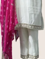 Muslin & Chinon Suit Set - SYW1015