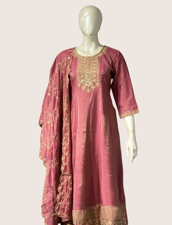 Roman Silk Suit Set - SYW1017