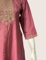 Roman Silk Suit Set - SYW1017