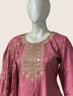 Roman Silk Suit Set - SYW1017