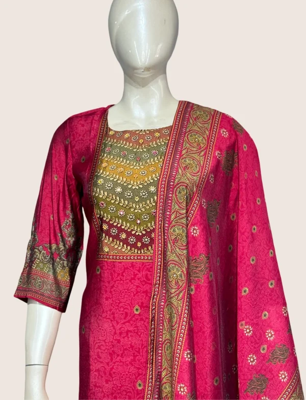 Maslin Cotton Suit Set - SYW102