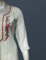 Georgette Schiffli Suit Set - SYW1020
