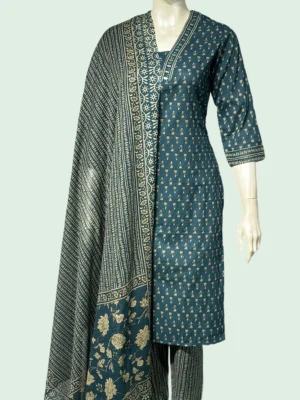 Ajrak Cotton Suit Set - SYW1021