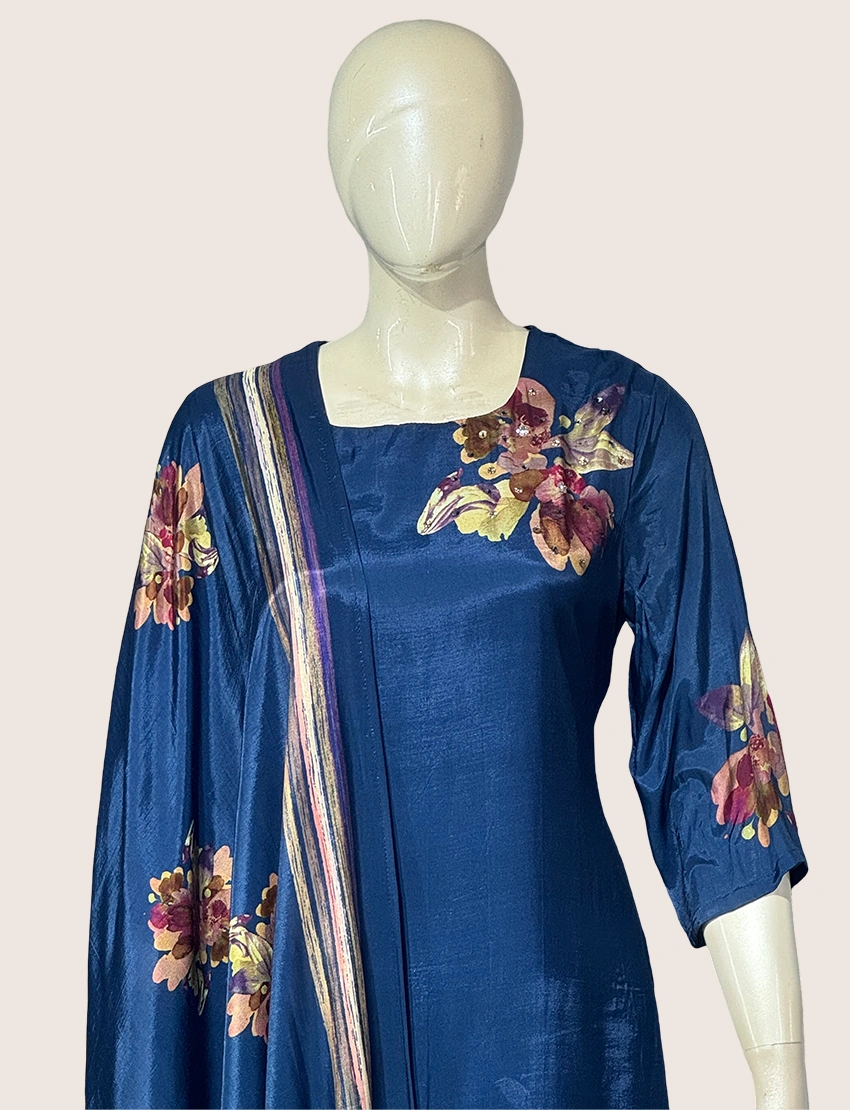 Maslin Cotton Suit Set - SYW105
