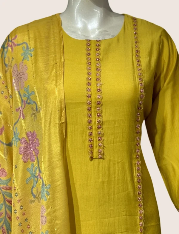 Maslin Cotton Suit Set - SYW108