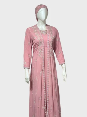 Women's Georgette Gown – W1012G