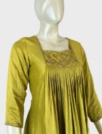 Women's Chanderi Silk Gown – W101G