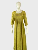 Women's Chanderi Silk Gown – W101G