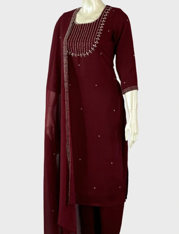 Georgette Suit Set - W1021