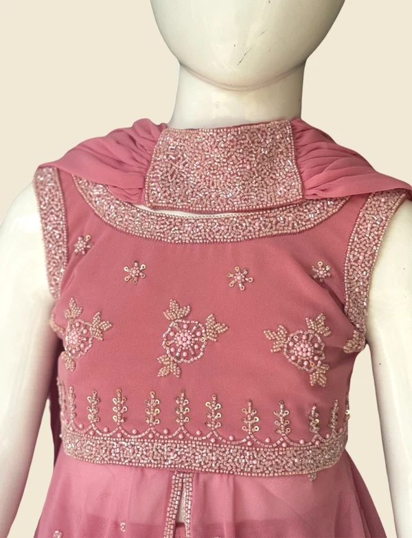 Kids Georgette A-Line Dress – WK1102