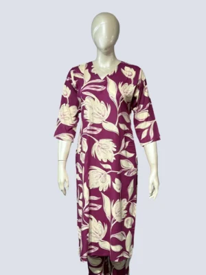 Rayon Suit Set - WS1003C