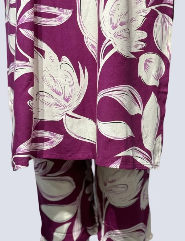 Rayon Suit Set - WS1003C