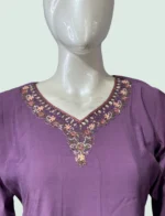 Maslin Silk Suit Set - WS1009