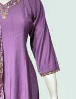 Maslin Silk Suit Set - WS1009