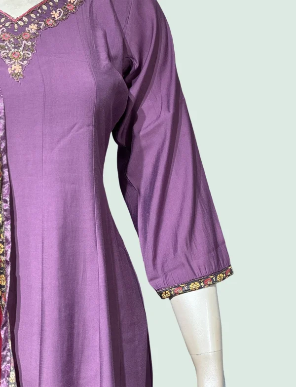 Maslin Silk Suit Set - WS1009