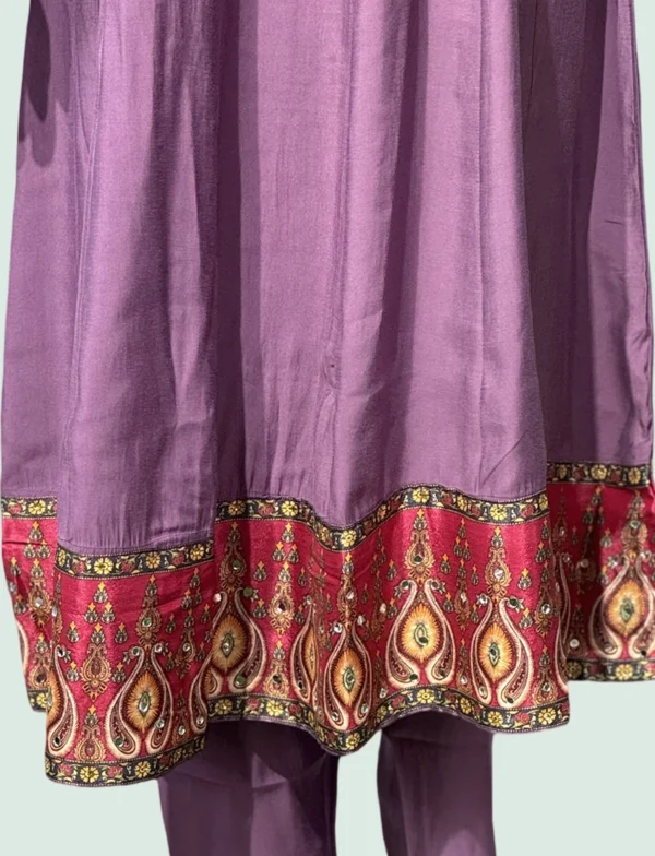 Maslin Silk Suit Set - WS1009