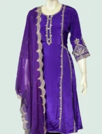 Crape & Santoon Suit Set - WS1011