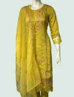 Roman Silk & Organza Suit Set - WS1012
