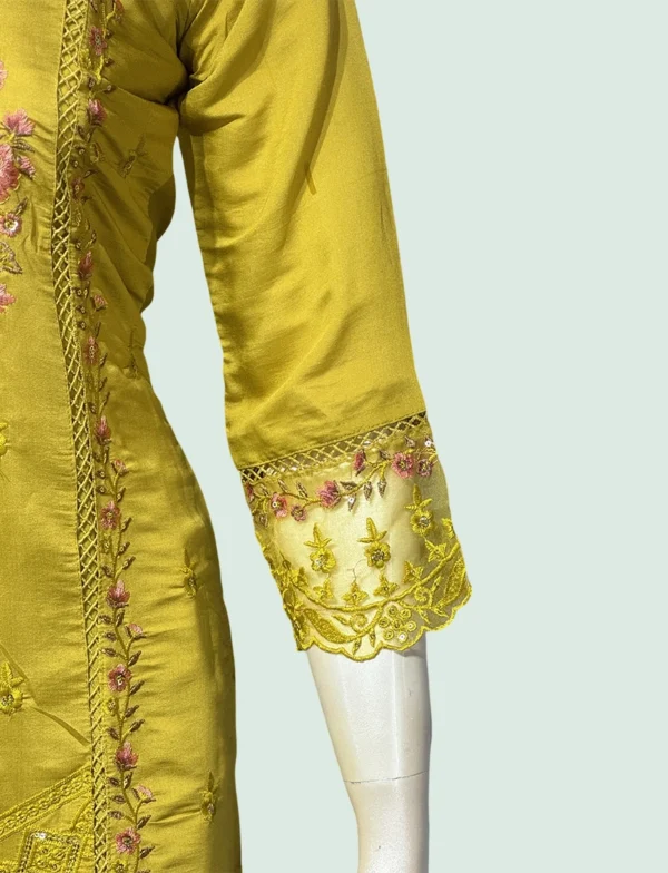 Roman Silk & Organza Suit Set - WS1012