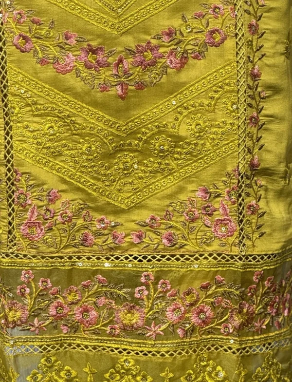 Roman Silk & Organza Suit Set - WS1012