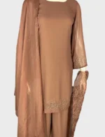 Georgette & Organza Suit Set - W1026