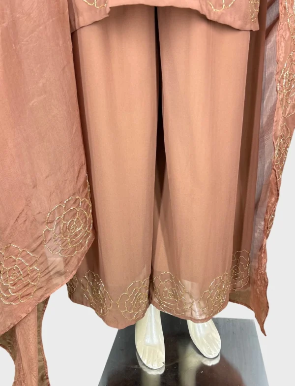 Georgette & Organza Suit Set - W1026