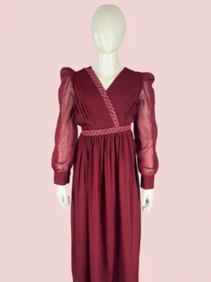 Kids Shimmer Georgette Dress – WK11015