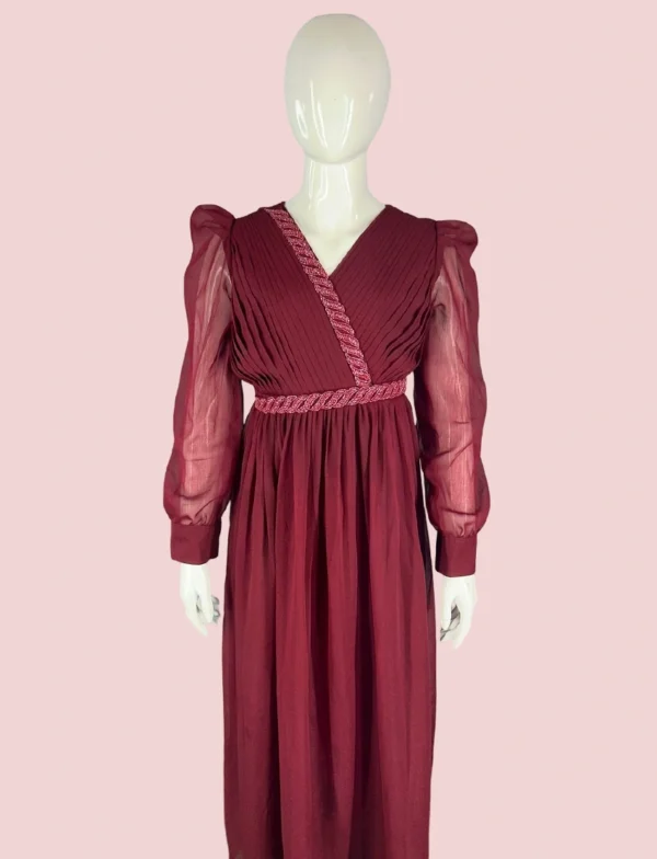Kids Shimmer Georgette Dress – WK11015