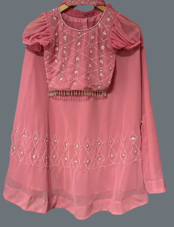 Kids Georgette Gown – WK1108