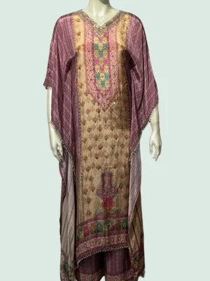 Crape Silk Kaftan - WS1016