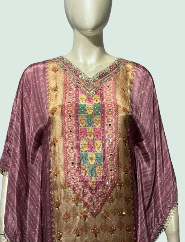 Crape Silk Kaftan - WS1016