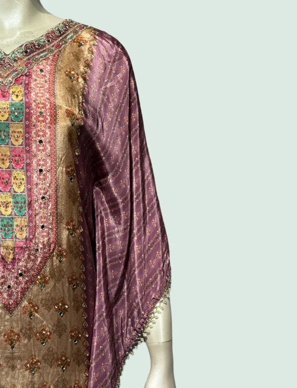 Crape Silk Kaftan - WS1016
