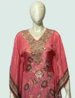 Crape Silk Kaftan - WS1020