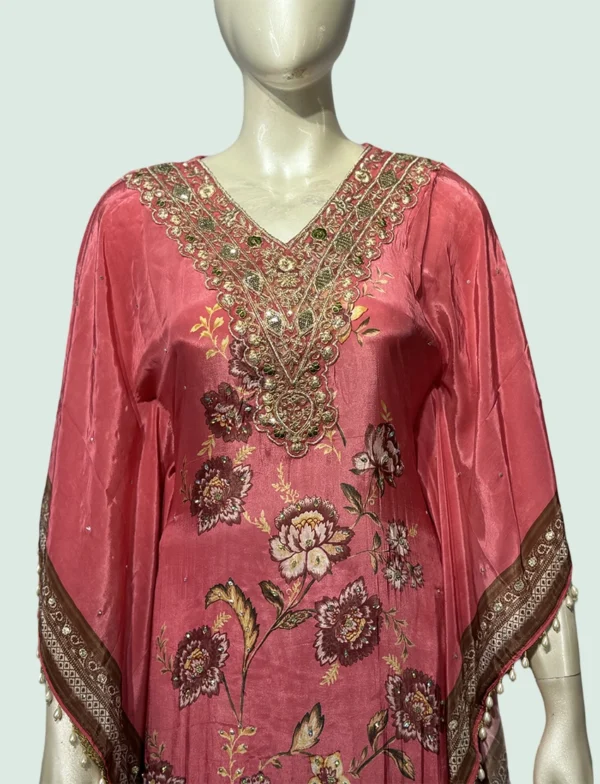 Crape Silk Kaftan - WS1020