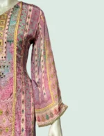 Crape & Chinon Suit Set - WS1026