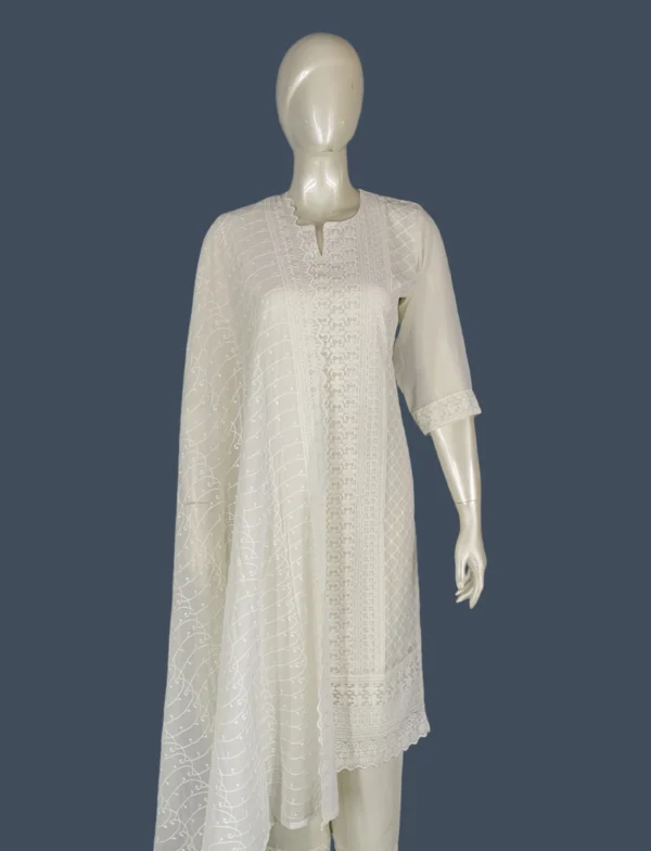 Georgette & Hakoba Suit Set - WS1032