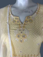 Mul Cotton & Organza Suit Set - WS1034
