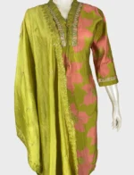 Maslin Silk and Chanderi Suit Set - WS1046