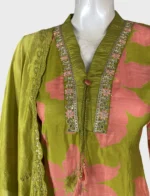 Maslin Silk and Chanderi Suit Set - WS1046