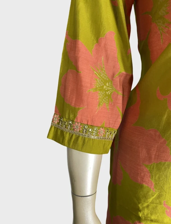 Maslin Silk and Chanderi Suit Set - WS1046