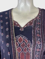 Maslin Silk and Santoon Suit Set - WS1047