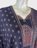 Maslin Silk and Santoon Suit Set - WS1047