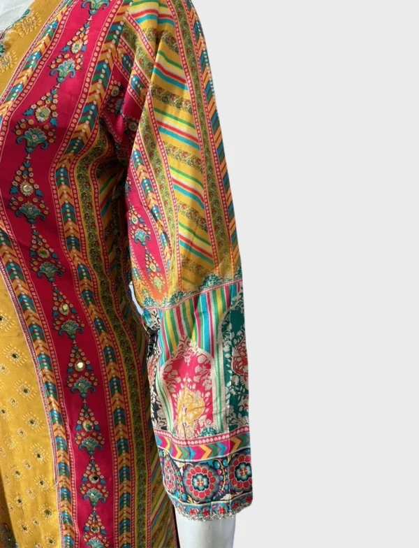Maslin Silk and Santoon Suit Set - WS1048