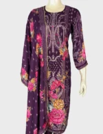 Maslin Silk and Santoon Suit Set - WS1051